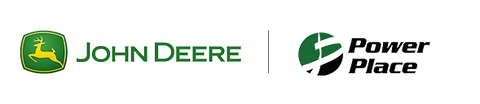 John Deere and Power Place Inc. logo set