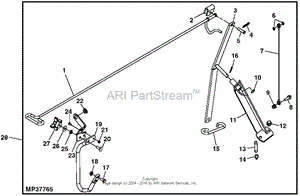 BM23448: Manual Angling Kit for 48 inch Snow Blade