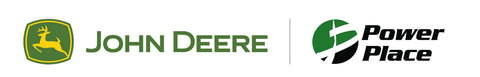 John Deere and Power Place Inc. logo set