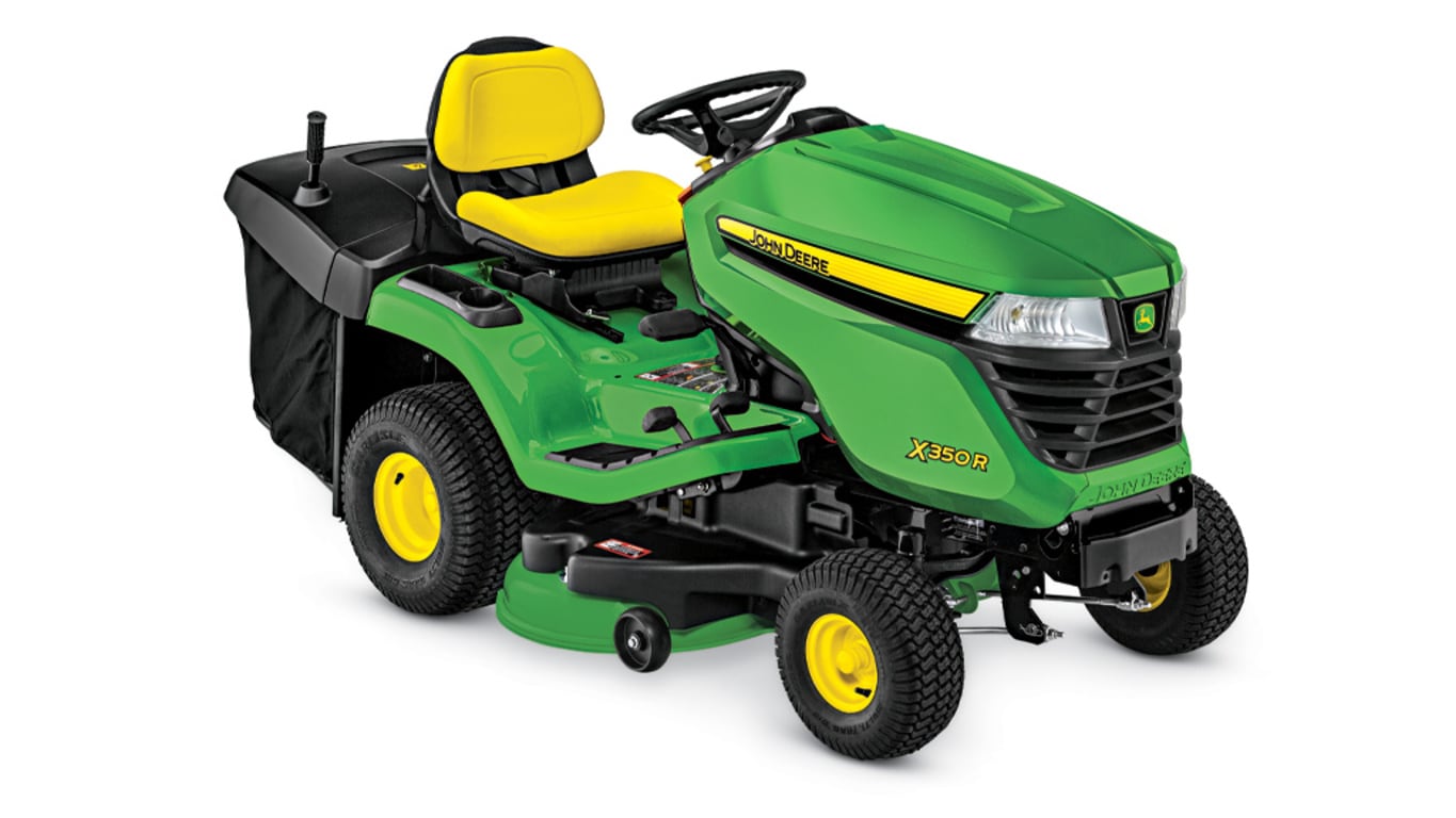 JD X350R Lawn Tractor with 42-inch Rear-Discharge Deck 42-inch Deck
